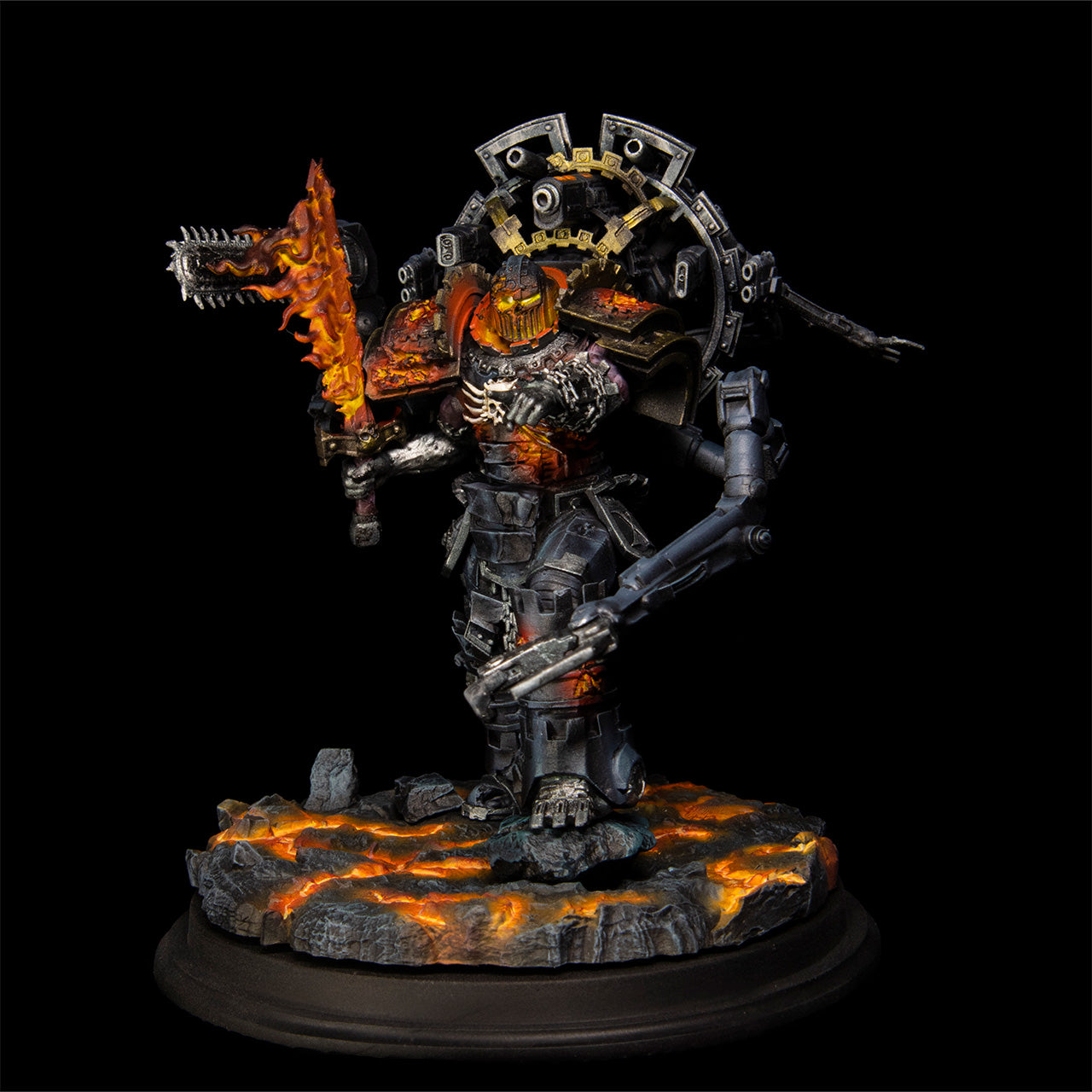 The Burning Hand of Vengeance - Tabletop Scale (Miniature)